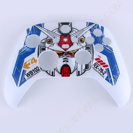 Limited Edition Front Shell Top Faceplate Mod Parts for XBOX Series Controller - Gundam
