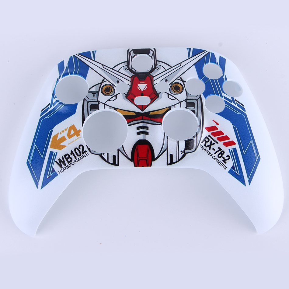 Limited Edition Front Shell Top Faceplate Mod Parts for XBOX Series Controller - Gundam