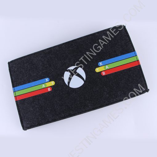 Black Horizontal Protective Dust Prevent Cover Sleeve for XBOX Series S Console - XBOX Logo - Image 3