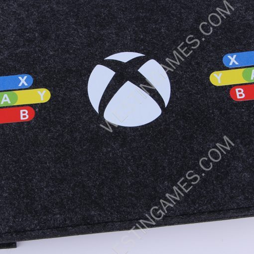 Black Horizontal Protective Dust Prevent Cover Sleeve for XBOX Series S Console - XBOX Logo - Image 5
