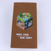 Brown Protective Dust Prevent Cover Sleeve for XBOX Series X Console - Minecraft