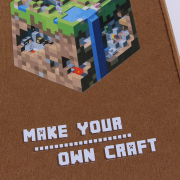 Brown Protective Dust Prevent Cover Sleeve for XBOX Series X Console - Minecraft 05