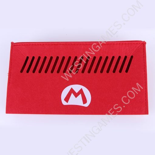 Red Protective Dust Prevent Cover Sleeve for Switch and Oled Console - Mario - Image 2