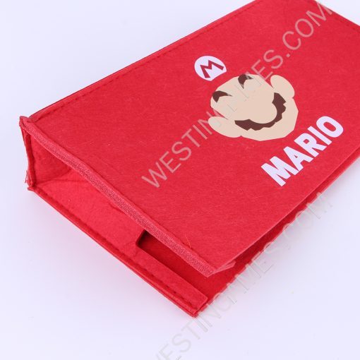 Red Protective Dust Prevent Cover Sleeve for Switch and Oled Console - Mario - Image 3