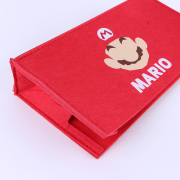 Red Protective Dust Prevent Cover Sleeve for Switch and Oled Console - Mario 03
