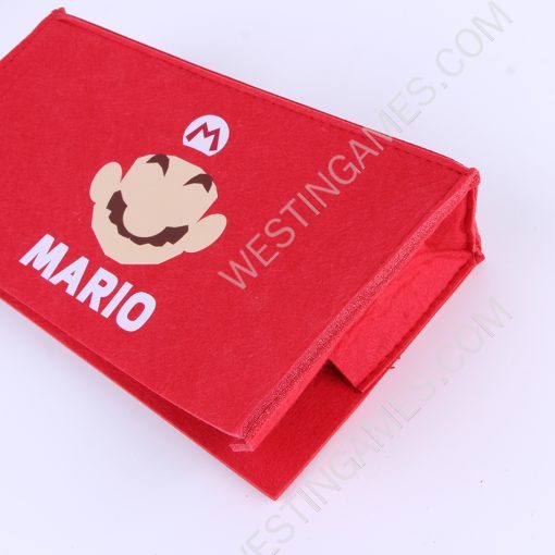 Red Protective Dust Prevent Cover Sleeve for Switch and Oled Console - Mario - Image 4