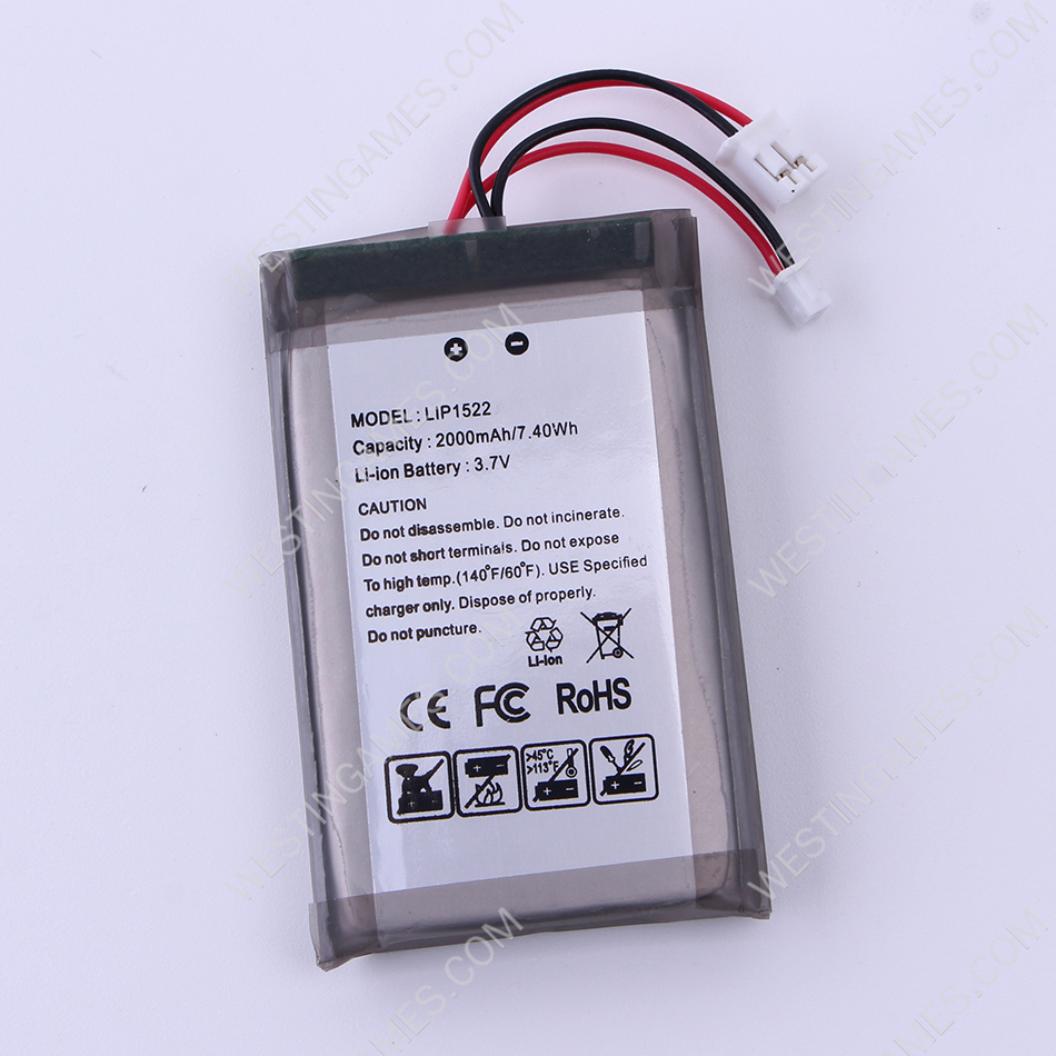 2in1 Inner Li-ion Battery Pack 3.7v 2000mAh for PS4 PS4 SLIM and Pro Wireless Controller - Image 2