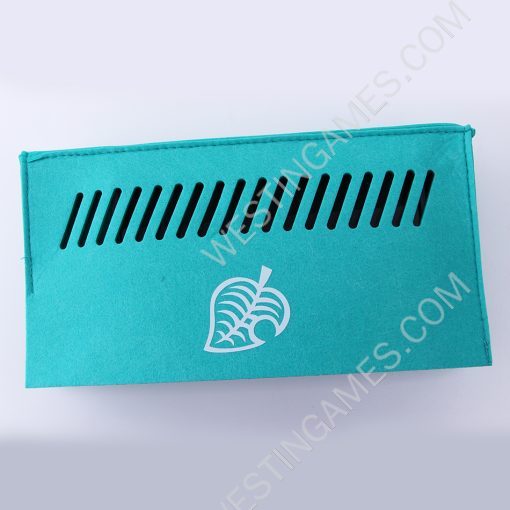 Green Protective Dust Prevent Cover Sleeve for Switch and Oled Console - Animal Crossing - Image 2