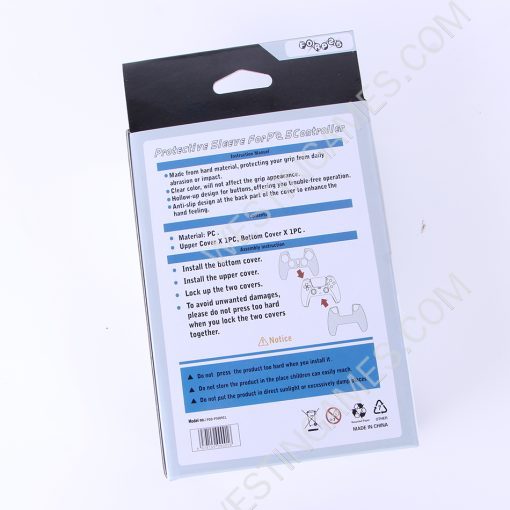 Thin Transparent Crystal Protecting Cover Case Support Charging Dock for PS5 Controller - Image 2
