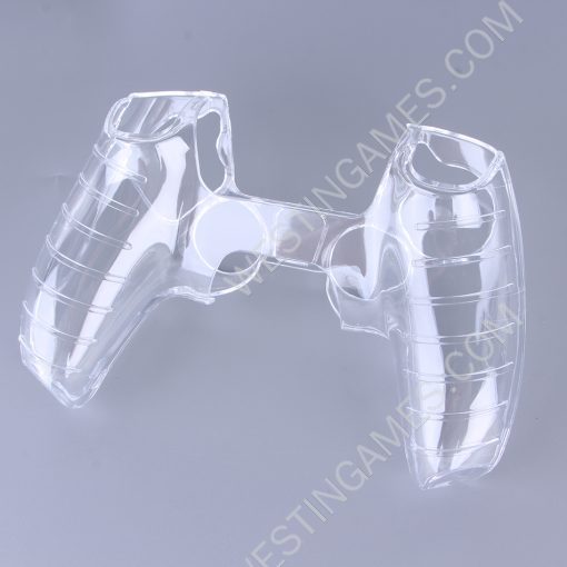 Thin Transparent Crystal Protecting Cover Case Support Charging Dock for PS5 Controller - Image 4