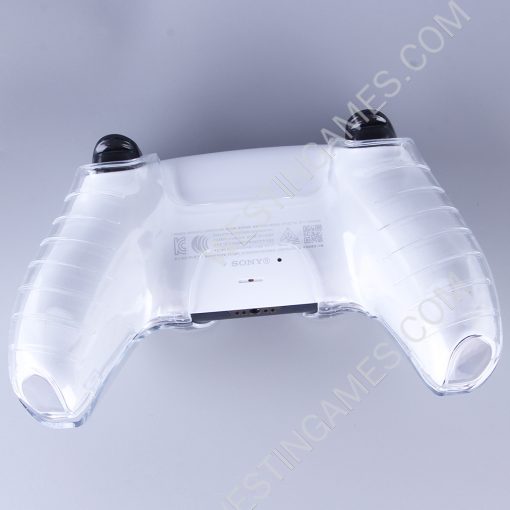 Thin Transparent Crystal Protecting Cover Case Support Charging Dock for PS5 Controller - Image 6