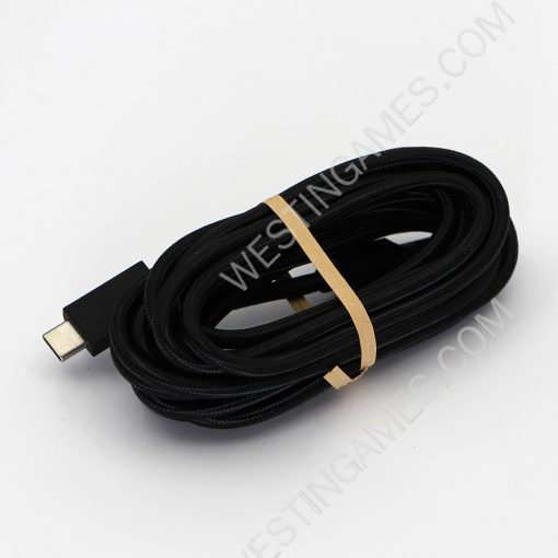 9.2Ft Long Braided Type-c USB 3.0 Data Sync Charger Cable Cord For PS5 Elite Controller - Image 2
