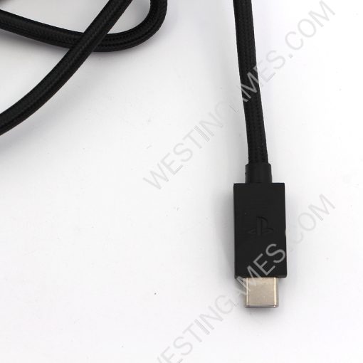 9.2Ft Long Braided Type-c USB 3.0 Data Sync Charger Cable Cord For PS5 Elite Controller - Image 4