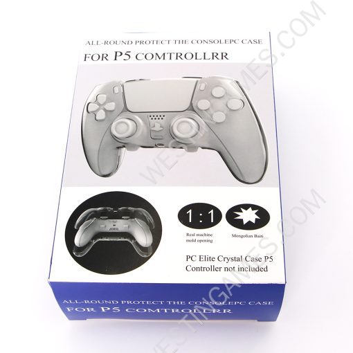 Transparent Crystal Protecting Cover Case for PS5 Playstation 5 Elite Controller - Image 2