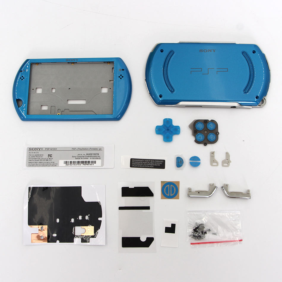 Complete Replacement Housing Shell Case Dark Blue for PSP GO 06