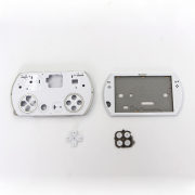 Complete Replacement Housing Shell Case Dark White for PSP GO 03