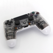 Wireless Dualshock 4 Gamepad Controller Nude Pack for Playstation 4 PS4 Slim Pro - Clear White