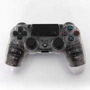 Wireless Dualshock 4 Gamepad Controller Nude Pack for Playstation 4 PS4 Slim Pro - Clear White 02
