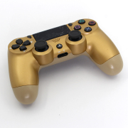 Wireless Dualshock 4 Gamepad Controller Nude Pack for Playstation 4 PS4 Slim Pro - Gold