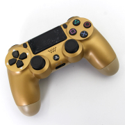 Wireless Dualshock 4 Gamepad Controller Nude Pack for Playstation 4 PS4 Slim Pro - Gold 04