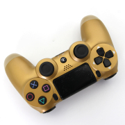 Wireless Dualshock 4 Gamepad Controller Nude Pack for Playstation 4 PS4 Slim Pro - Gold 05