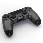 Wireless Dualshock 4 Gamepad Controller Nude Pack for Playstation 4 PS4 Slim Pro - Steel Black