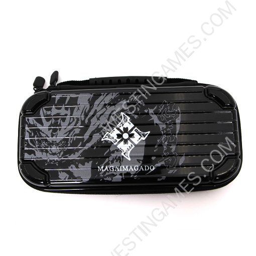 Blue Protective Storage Hard Case Carrying Bag for Switch Lite - Monster Hunter - Image 2