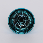 Mirror Chrome 3D Analog Top Cover Shell Thumb Stick Cap for PS5 Controller- Light Blue 02