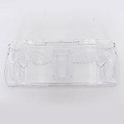 Transparent Crystal Protecting Cover Case with Stand for ROG Ally - Clear White 02