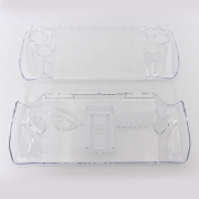 Transparent Crystal Protecting Cover Case with Stand for ROG Ally - Clear White 04