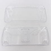 Transparent Crystal Protecting Cover Case with Stand for ROG Ally - Clear White 05