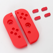 Original Left and Right Housing Cover Case Set for Nintendo Switch Joy-con - Fluorescent Red