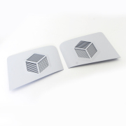 Replacement Top Cover Case with Vented Diamond Design for Playstation 5 PS5 Slim - Matt White