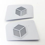 Replacement Top Cover Case with Vented Diamond Design for Playstation 5 PS5 Slim - Matt White 02