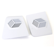 Replacement Top Cover Case with Vented Diamond Design for Playstation 5 PS5 Slim - Matt White 04