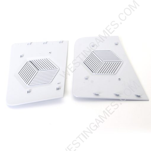 Replacement Top Cover Case with Vented Diamond Design for Playstation 5 PS5 Slim - Matt White - Image 5