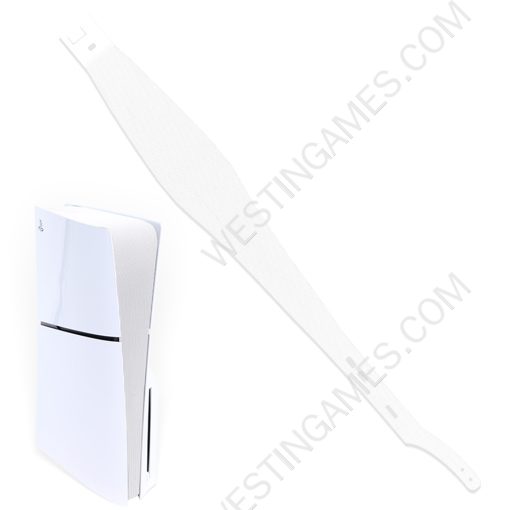 Side Dust Proof Filter Cover Dust Net And Cooling Vents Dirty Prevent mesh for PS5 Slim Console - White