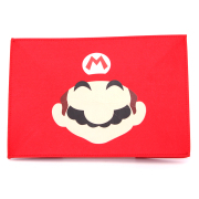 Horizontal Red Protective Dust Prevent Cover Sleeve for PS5 Console - Mario