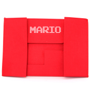 Horizontal Red Protective Dust Prevent Cover Sleeve for PS5 Console - Mario 02