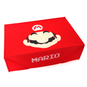 Horizontal Red Protective Dust Prevent Cover Sleeve for PS5 Console - Mario 03