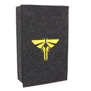 Black Protective Dust Prevent Cover Sleeve for PS5 Slim Console - The last of us 03