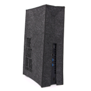 Black Protective Dust Prevent Cover Sleeve for PS5 Slim Console - The last of us 06