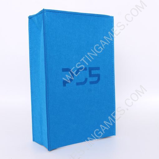 Blue Protective Dust Prevent Cover Sleeve for PS5 Slim Console - PS Logo - Image 4