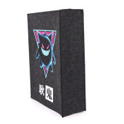 Black Protective Dust Prevent Cover Sleeve for PS5 Console - Gengar 05