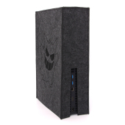 Black Protective Dust Prevent Cover Sleeve for PS5 Console - Gengar 06