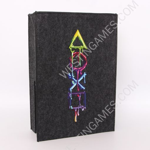 Black Protective Dust Prevent Cover Sleeve for PS5 Console - PS Logo - Image 3
