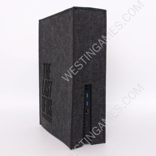 Black Protective Dust Prevent Cover Sleeve for PS5 Console - The last of us - Image 6