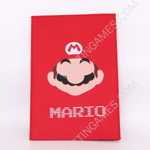 Red Protective Dust Prevent Cover Sleeve for PS5 Console - Mario