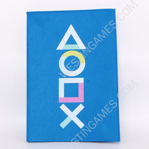 Blue Protective Dust Prevent Cover Sleeve for PS5 Console - PS Logo