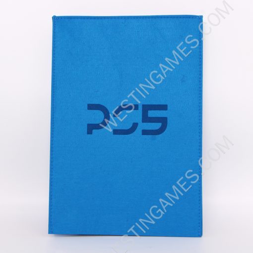 Blue Protective Dust Prevent Cover Sleeve for PS5 Console - PS Logo - Image 2
